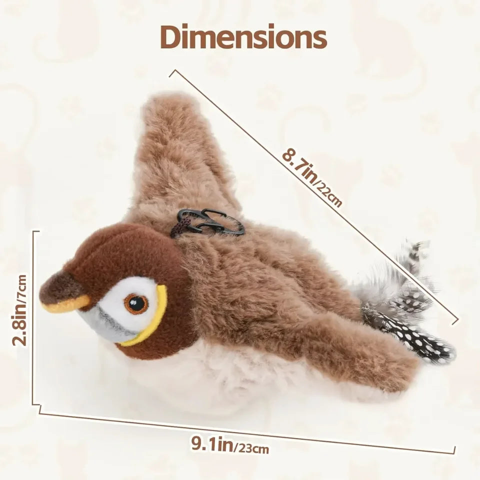 Furry Bird - Jouet interactif pour chats