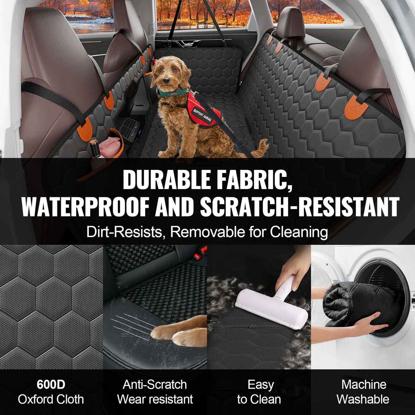 Housse Auto Premium pour Chien – Waterproof