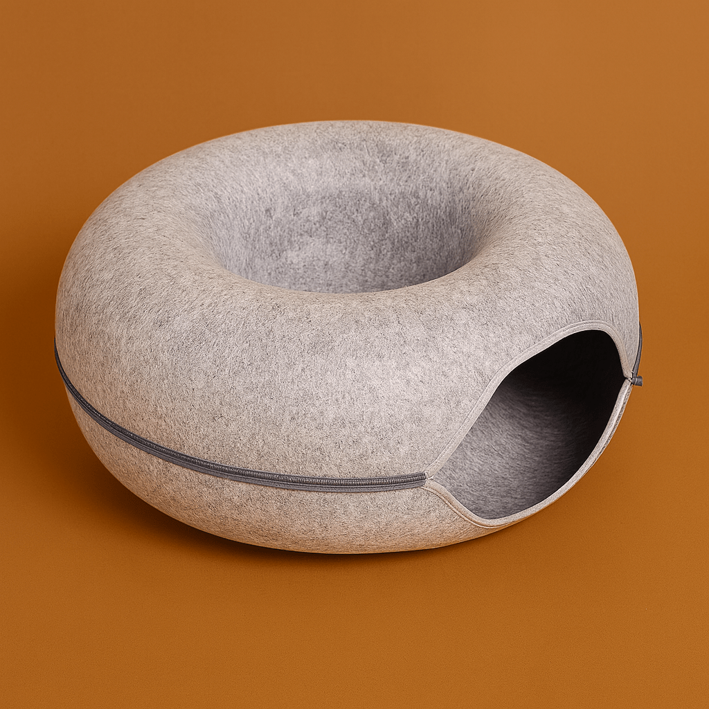 Lit & Grotte Donut pour chat