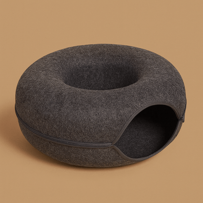 Lit & Grotte Donut pour chat