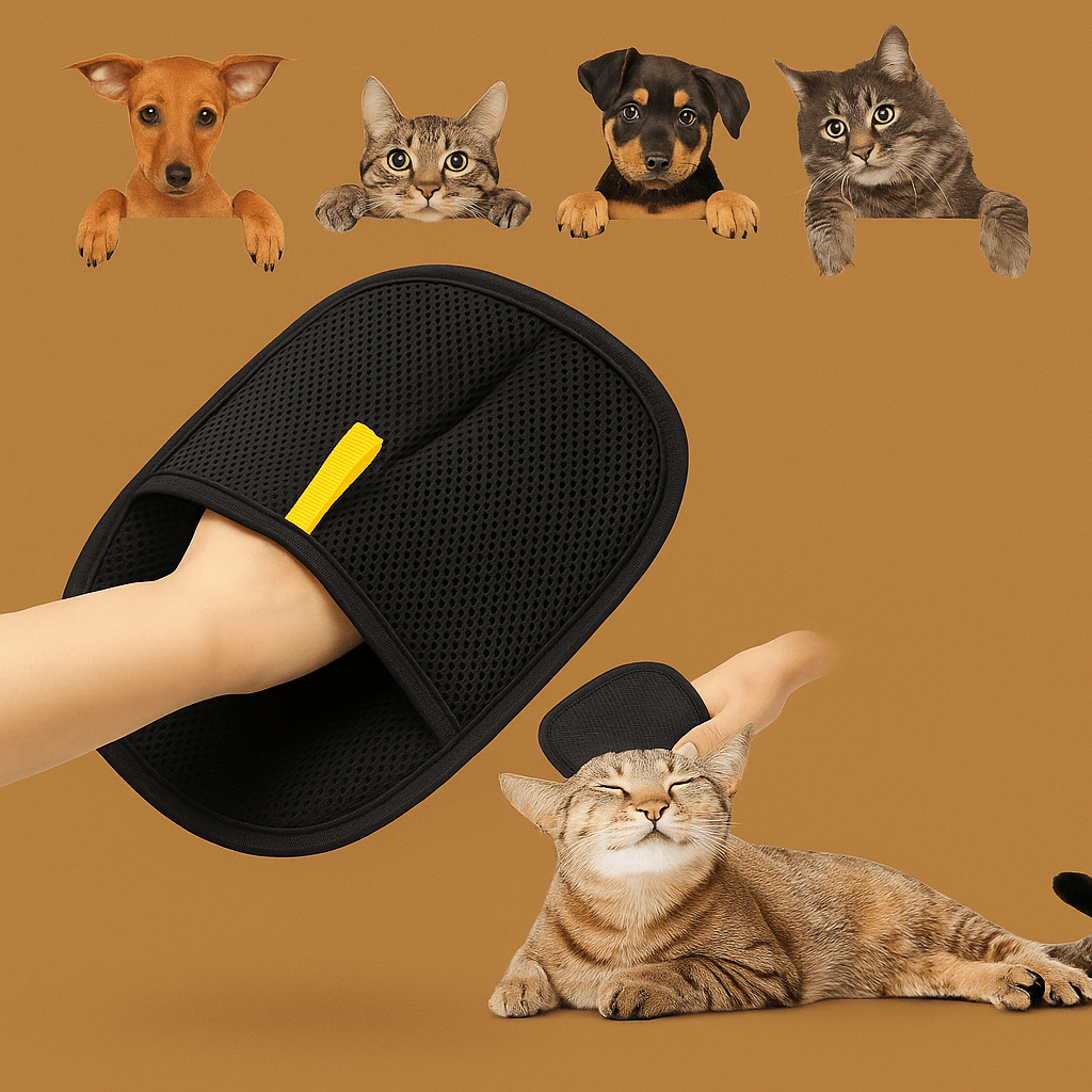Gants de nettoyage anti-poils Réutilisable & Écologique