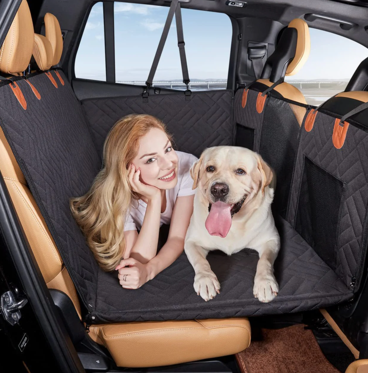 Housse Auto Premium pour Chien – Waterproof